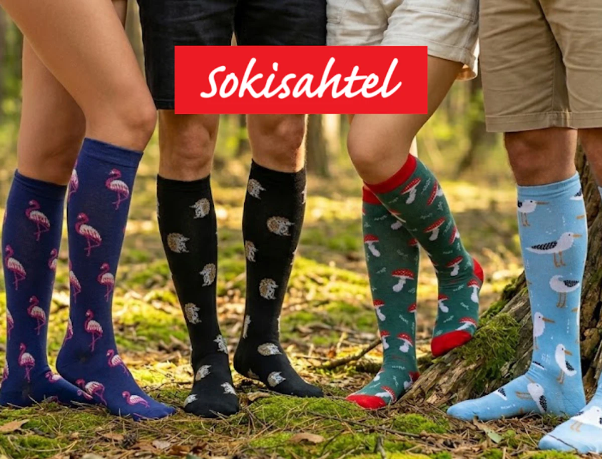 20% allahindlus Sokisahtli e-poest kõikidelt toodetelt