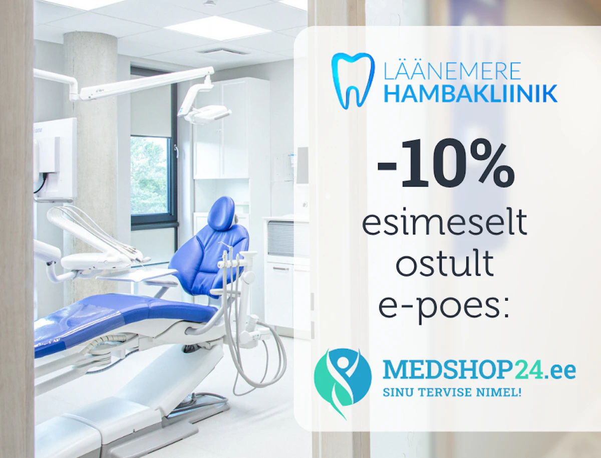 -10% allahindlus medshop24 e-poes