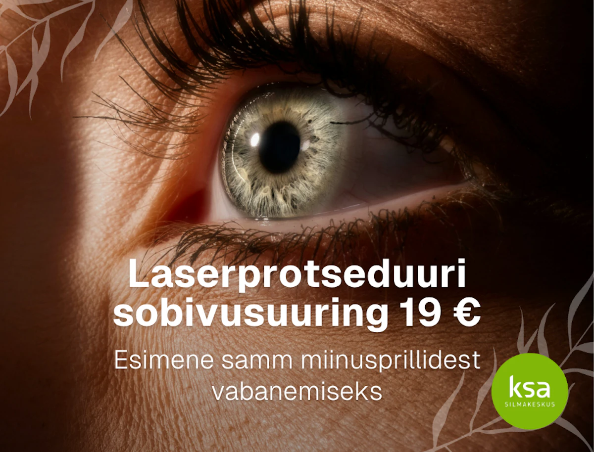 Laserprotseduuri sobivusuuring 19 €
